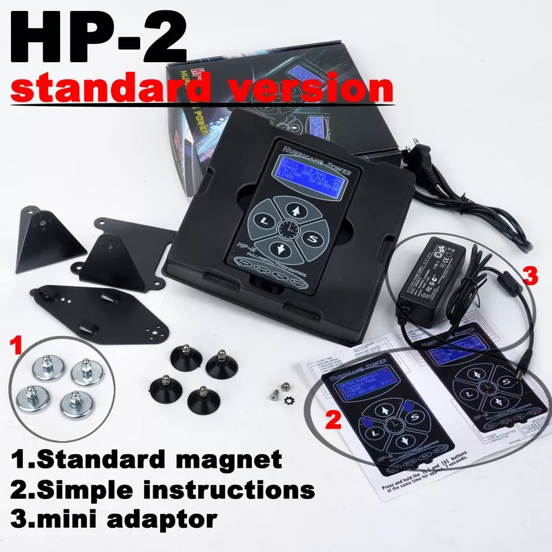 100 % 원래 허리케인 HP-2 문신 전원 공급 장치 녹색 상자
