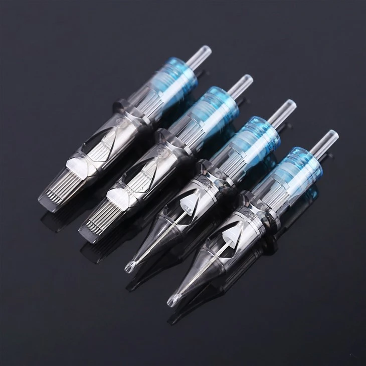 Blackbird Rm (CM) 20 PCS/Box 멤브레인 문신 바늘 바늘 카트리지 일회용 멸균 안전 바늘 아티스트