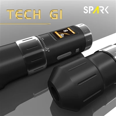SPARK TECH G1 무선 문신 펜 – 문신 및 영구 화장을 위한 전문적인 정밀도