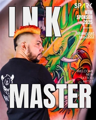 Spark Artist @Aarutattoo2303 Peru의 Barranca International Tattoo Convention에서...