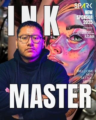 Spark Tattoo 및 @donn_khaa : 재능있는 예술가로서의 상호 긍정은 글로벌 문신 브랜드 가족에 합류합니다.