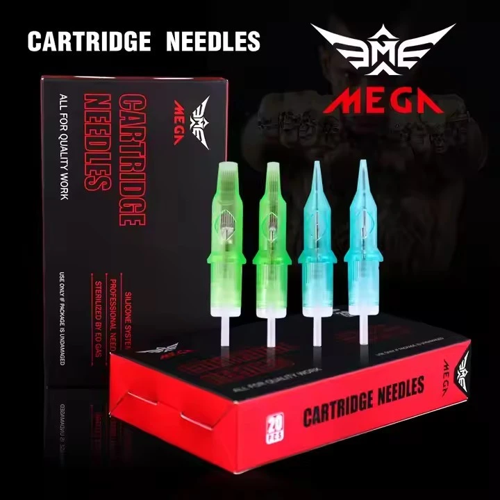 높은 - 문신 아티스트를위한 품질 메가 문신 카트리지 바늘 OEM Accepetd