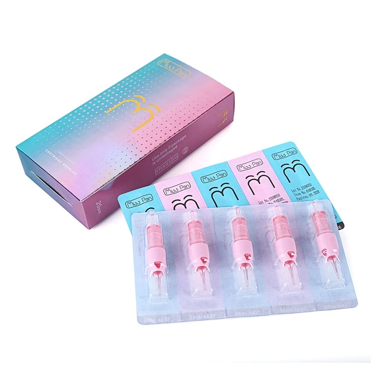 손쉬운 눈썹 문신 영구 메이크업을위한 전문 안정 등급 프리미엄 정밀 소프트 멤브레인 바늘