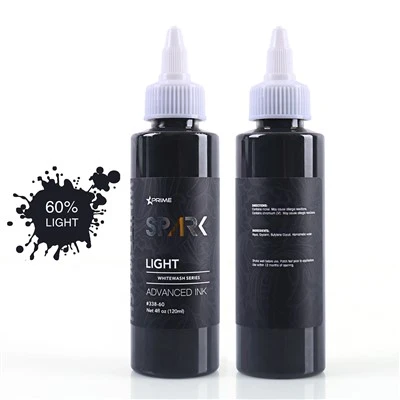 4oz 120ml 유기농 긴 - 지속적인 화이트 워시 문신 잉크