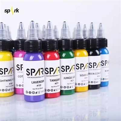 전문 스파크 문신 잉크 1oz 25 컬러 세트