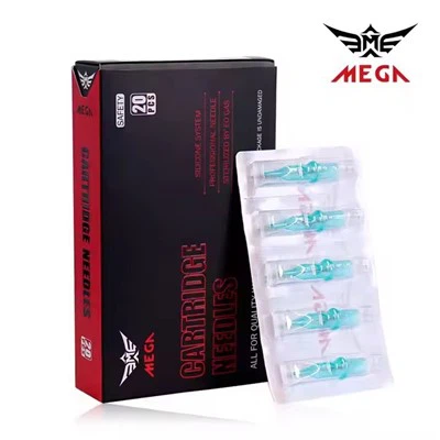 프리미엄 메가 일회용 문신 문신 카트리지 바늘 문신 바늘 문신 및 바디 아트