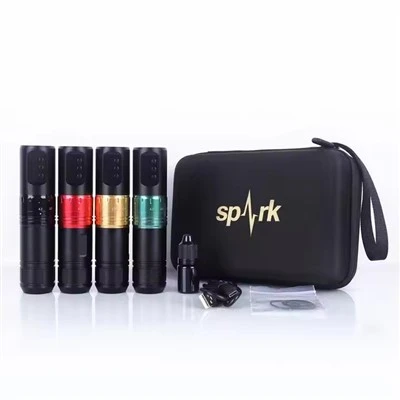 스파크 팩토리 도매 맞춤형 조절 식 스트로크 1600mAh 배터리 문신 건 무선 문신 머신