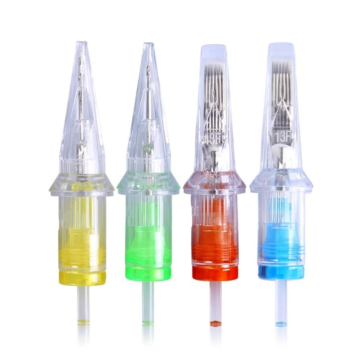 불꽃 강선 문신 카트리지 표준 0.3mm&0.35mm 바늘 카트리지