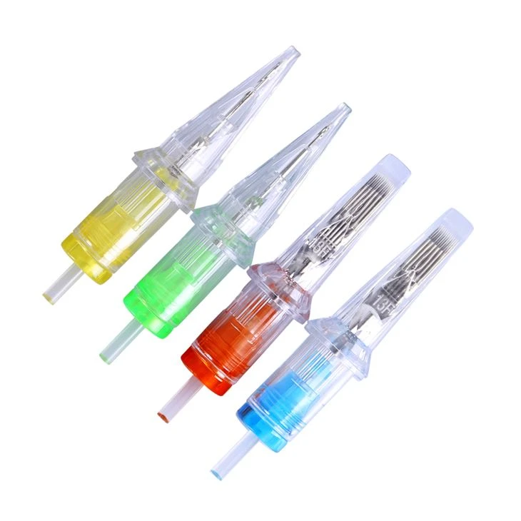 불꽃 직업적인 귀영 나팔 카트리지 긴 테이퍼 귀영 나팔 바늘 0.35mm