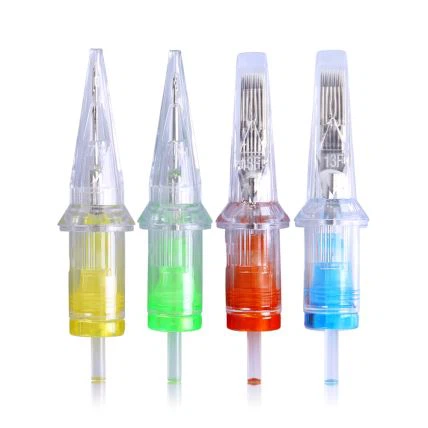 불꽃 강선 문신 카트리지 표준 0.3mm&0.35mm 바늘 카트리지