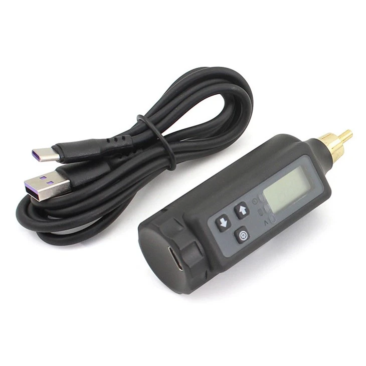 2000mAh 대용량 무선 배터리 문신 전원 공급 장치