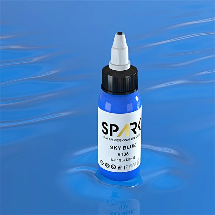 25색 세트 스파크 문신 잉크 비건 문신 잉크 문신 잉크 30ml 안료