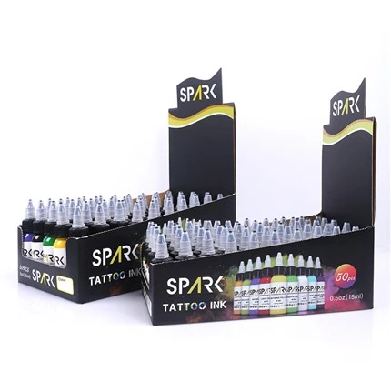 50색 세트 안료 문신 잉크 비건 문신 잉크 문신 잉크 30ml