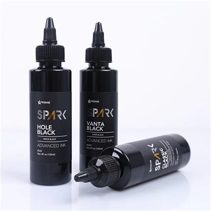 홀 블랙 4OZ 트리플 블랙 잉크 시리즈 스파크 문신 잉크 문신 잉크 블랙 라이트