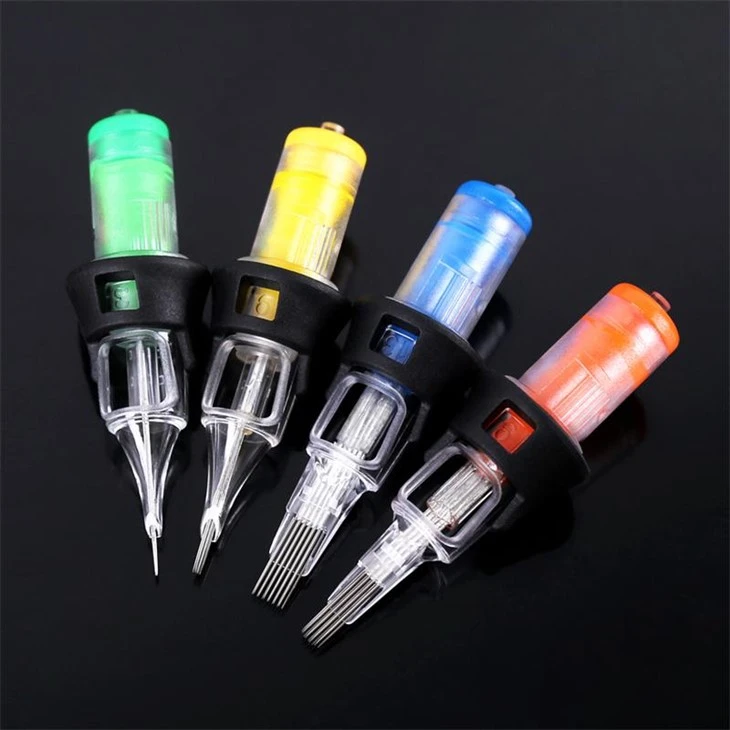 스파크 카트리지 문신 바늘 멸균 바늘 문신 바늘