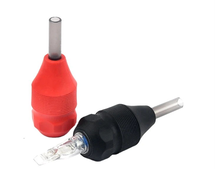 고품질 멸균 25mm 색상 그립 문신 바늘 그립