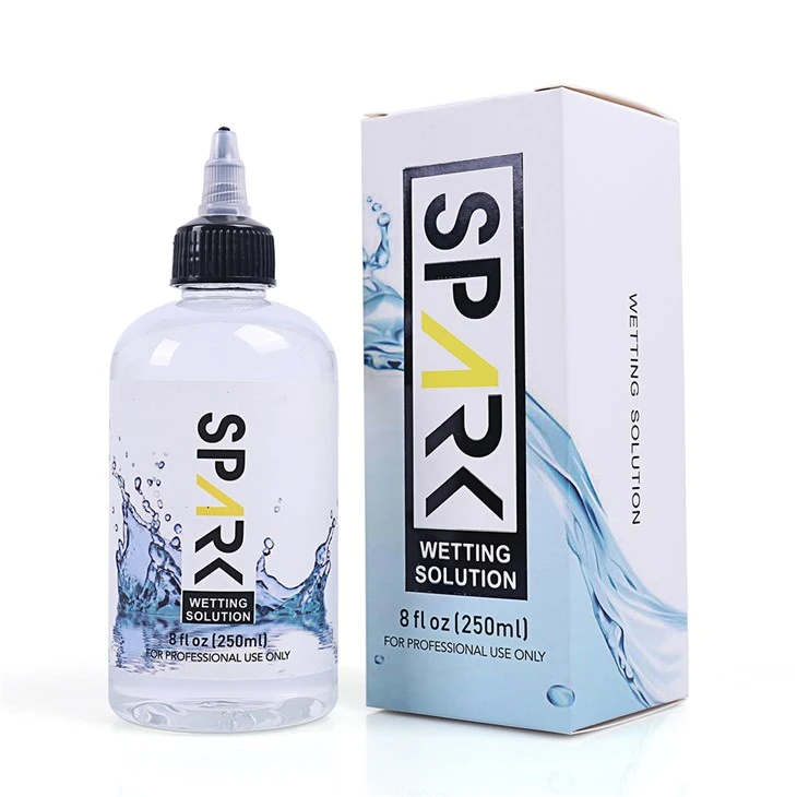 스파크 문신 스텐실 물건 전송 젤