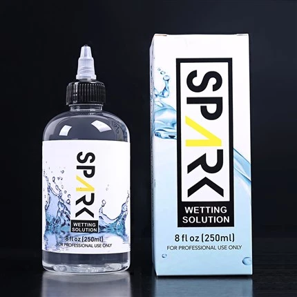 직업적인 240ML 8OZ 불꽃 문신 습윤 솔루션 불꽃 문신 혼합 솔루션 불꽃 문신 잉크
