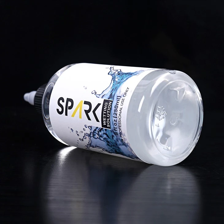 스파크 8OZ 240ML 문신 습윤 솔루션 스파크 문신 혼합 솔루션 스파크 문신 잉크